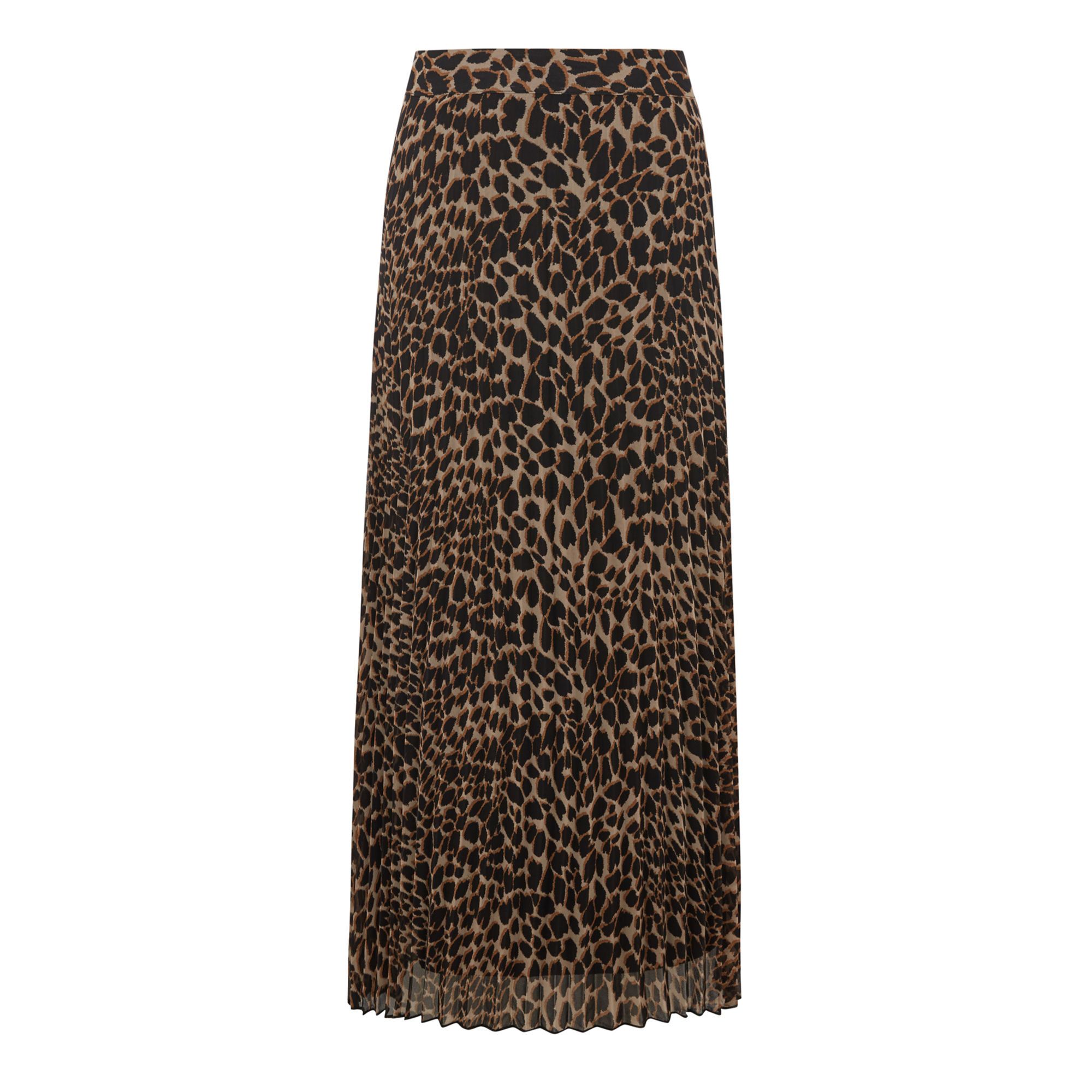 warehouse animal print wrap dress