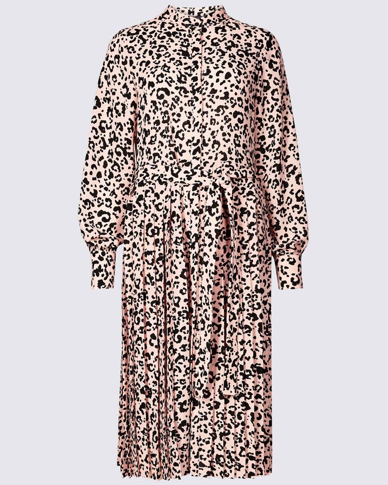 holly willoughby leopard print dress m&s