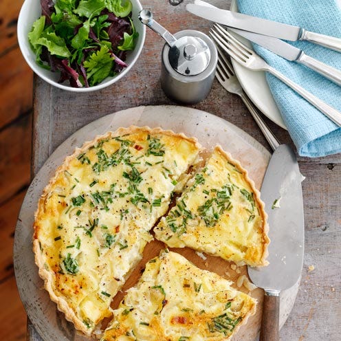 Jarlsberg and sweet onion tart - tart recipe