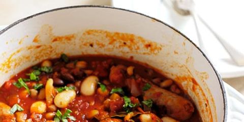 Food, Ingredient, Bean, Dish, Stew, Legume, Produce, Recipe, Common bean, Baked beans, 