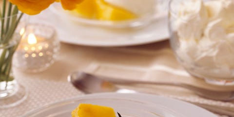 Sugared Pineapple With Vanilla Creme Fraiche