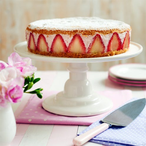 Sensational Strawberry Gateau