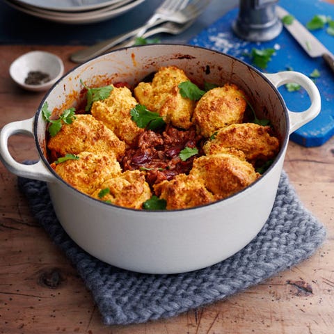 chilli and cornbread dumplings