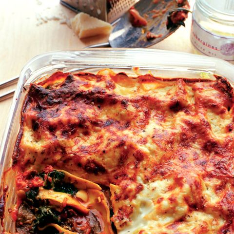 best lasagne recipe spinach and aubergine lasagne