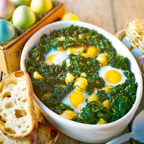 wallpapers Baked Eggs Florentine Casserole baked eggs florentine