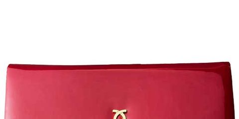 Red, Rectangle, Maroon, Coquelicot, Leather, Zipper, Coin purse, 