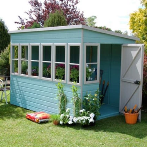8 Of The Best Garden Sheds Gardening Accessories Home Ideas Shire Sun Pent Shed 1 320 B Q