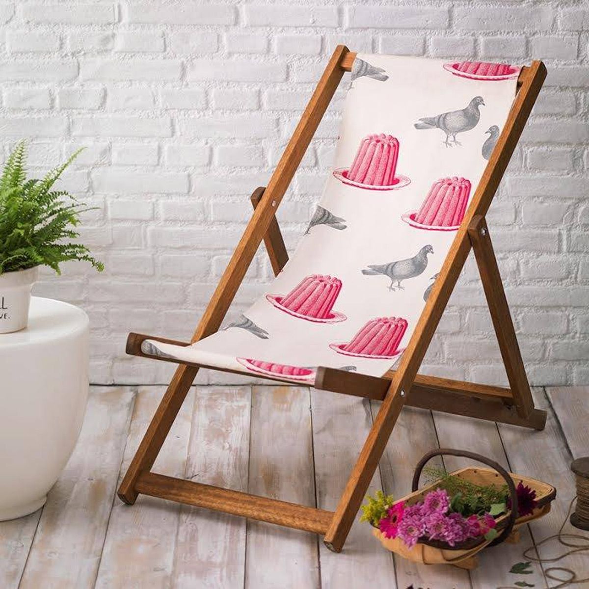 quirky deck chairs