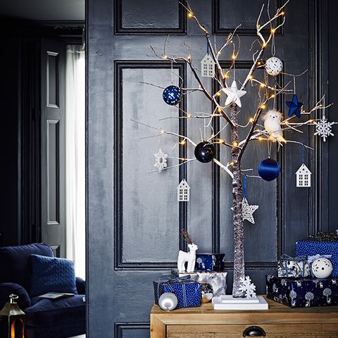 Blue, Fixture, Couch, Door, Cobalt blue, Majorelle blue, Living room, Home door, Ornament, Still life photography, 