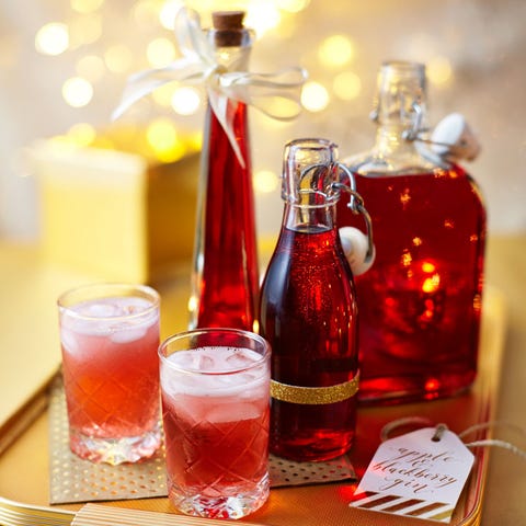 best christmas cocktail recipes apple blackberry gin