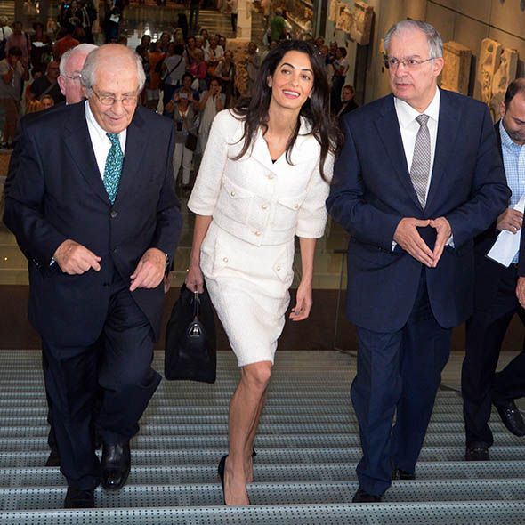 amal clooney work clothes