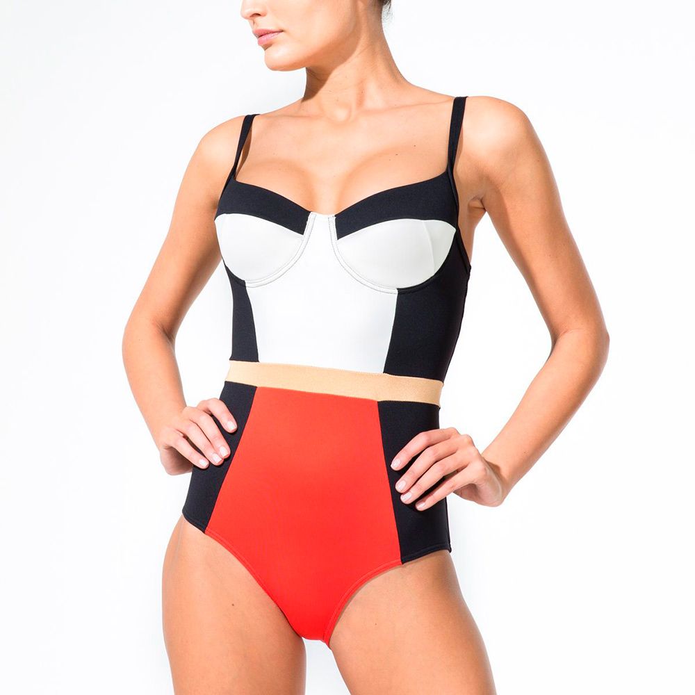 hourglass body bathing suits