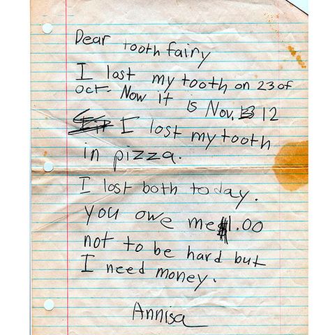 14 hilariously honest notes written by children