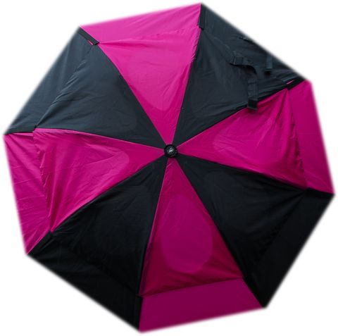 Umbrella, Pink, Magenta, Purple, Fashion accessory, Material property, Triangle, 