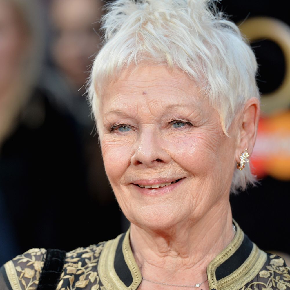 Judi Dench Haircut Style Wavy Haircut