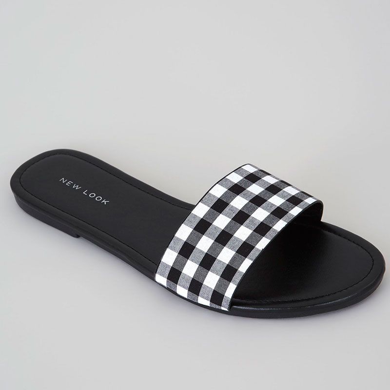 vans checkerboard slippers