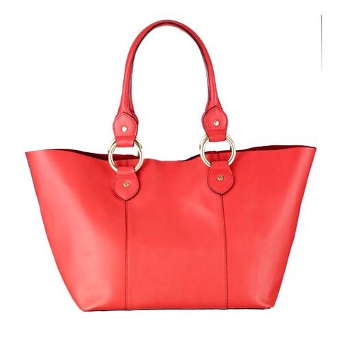 Product, Bag, Red, White, Fashion accessory, Style, Luggage and bags, Leather, Shoulder bag, Beauty, 