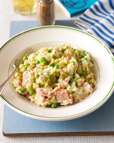 best student recipes pea and ham risotto