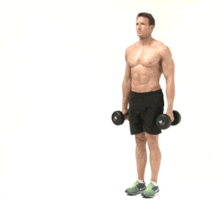 Can You Beat Our 210-Rep Dumbbell Chipper Workout?