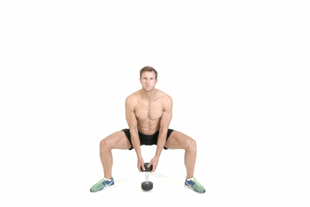 Goblet squat - Sentadilla goblet
