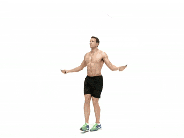skipping rope exercise routine