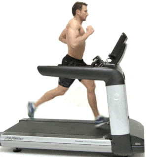 running on treadmill to lose belly fat