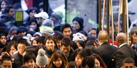 Face, Head, Human, Smile, People, Social group, Crowd, Mammal, Winter, Temple, 