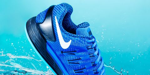 Footwear, Blue, Liquid, Shoe, Athletic shoe, Fluid, Aqua, Cleat, Majorelle blue, Electric blue, 