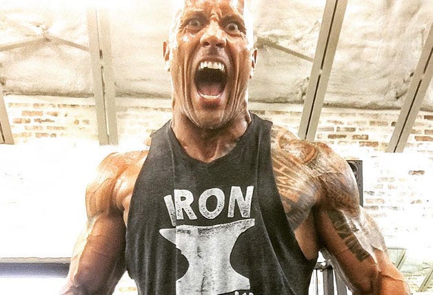 THE ROCK'S BACK WORKOUT