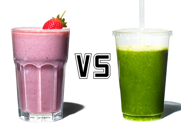 healthy juices and smoothies