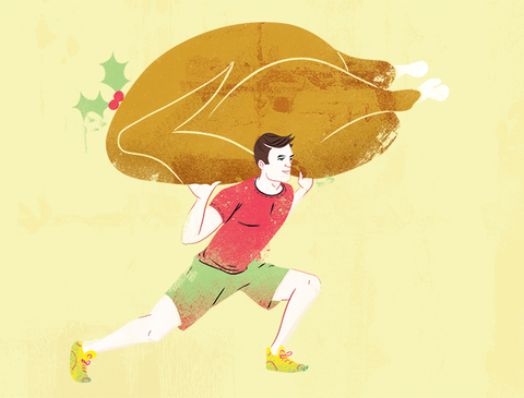 the unbelievable amount of calories you eat on christmas day