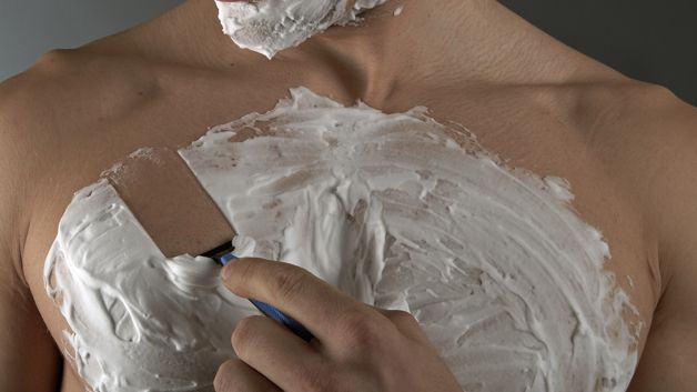 What's the best way to shave your chest?
