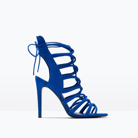 Footwear, Blue, High heels, Sandal, Electric blue, Basic pump, Azure, Aqua, Cobalt blue, Foot, 