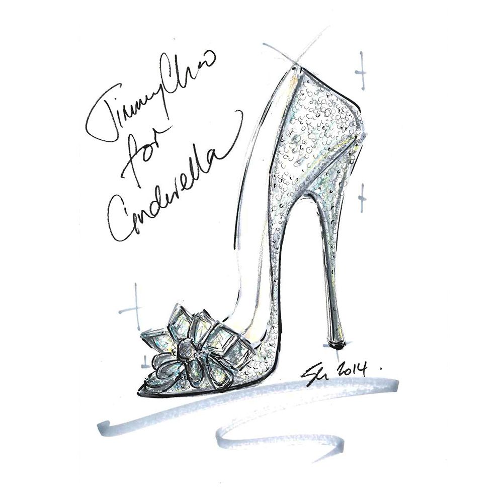 designer cinderella shoes