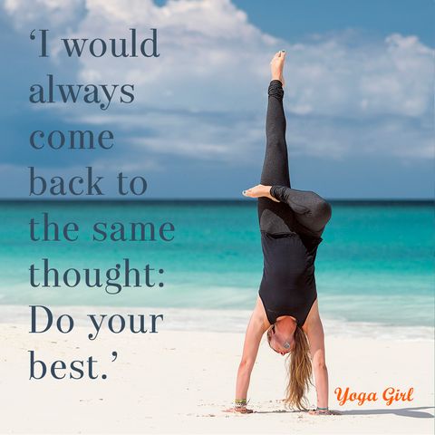 Inspirational quotes from Yoga Girl