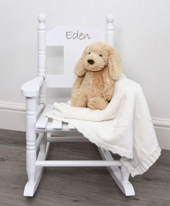 personalised kids rocking chair