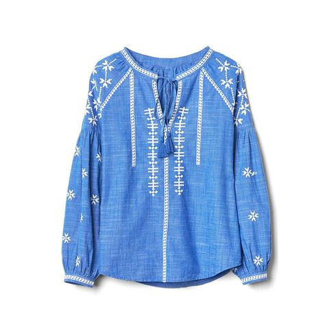 Blue, Product, Collar, Sleeve, Textile, White, Pattern, Electric blue, Fashion, Baby & toddler clothing, 