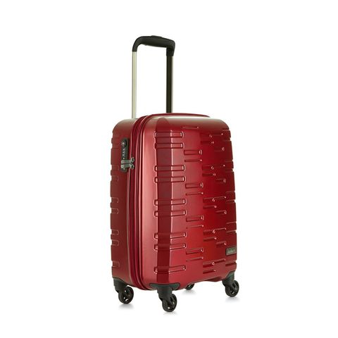 Suitcase, Hand luggage, Red, Baggage, Bag, Luggage and bags, Rolling, Maroon, Wheel, Automotive wheel system, 