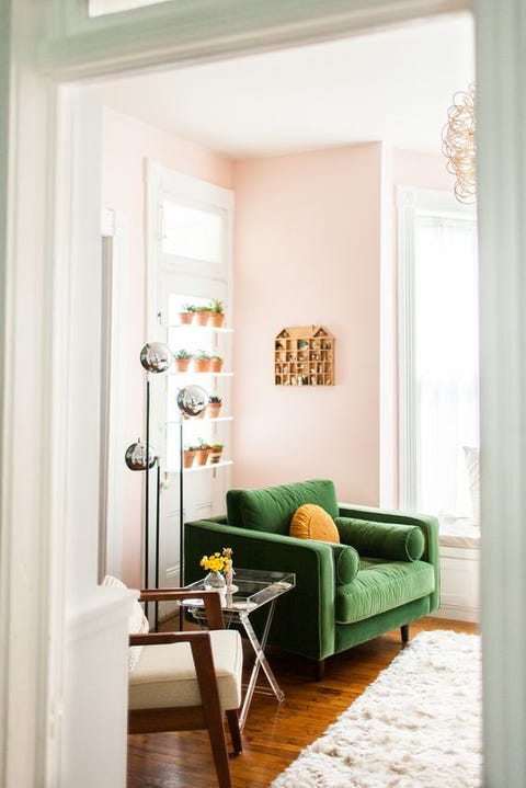 Pink And Green Interior Inspiration