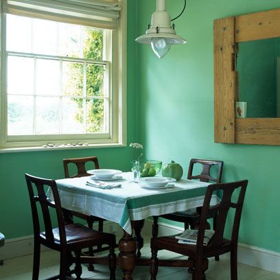 Bold Colour Dining Room