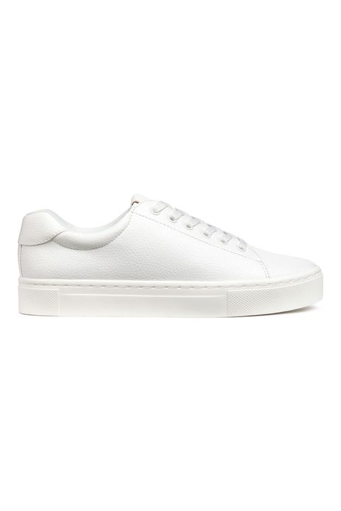 White shoes: the best flats, trainers and platforms