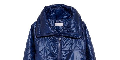 Blue, Jacket, Product, Sleeve, Coat, Textile, Outerwear, Collar, Electric blue, Leather, 