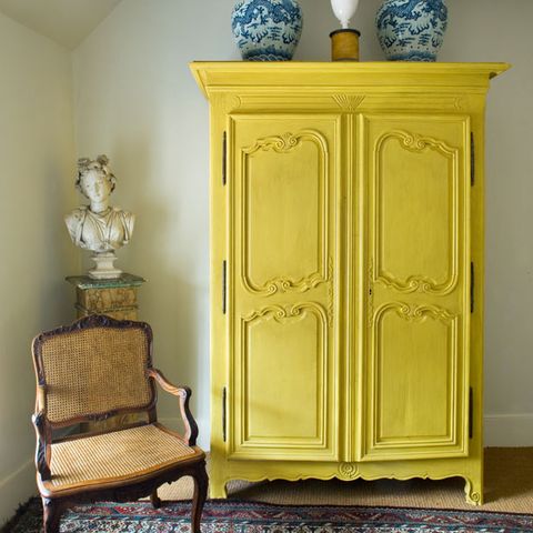 Wood, Yellow, Flooring, Chair, Wood stain, Hardwood, Door, Home door, Handle, Artifact, 