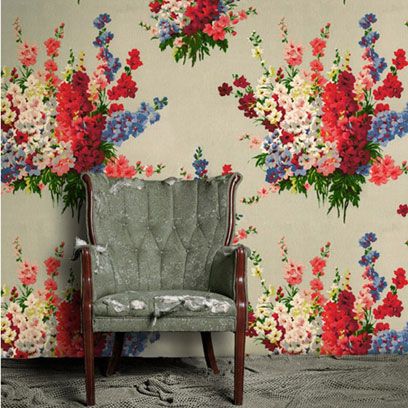 Flower, Red, Furniture, Petal, Chair, Paint, Floral design, Creative arts, Flower Arranging, Floristry, 