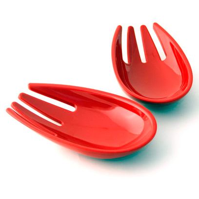 Red, Kitchen utensil, Cutlery, Coquelicot, Office supplies, Fork, 