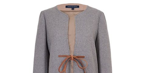 Product, Sleeve, Collar, Textile, Pattern, Fashion, Blazer, Grey, Woolen, Button, 