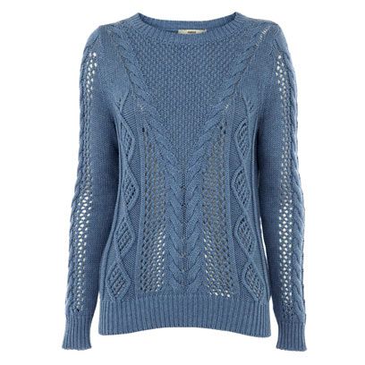 Cable Knit Jumper: What to Wear at the Weekend: Fashion