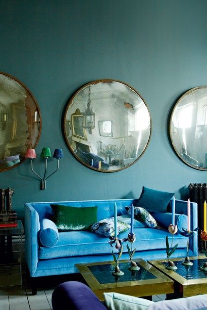 Blue Rooms Colour Scheme Ideas, What Colour Walls Go With Duck Egg Blue Sofa