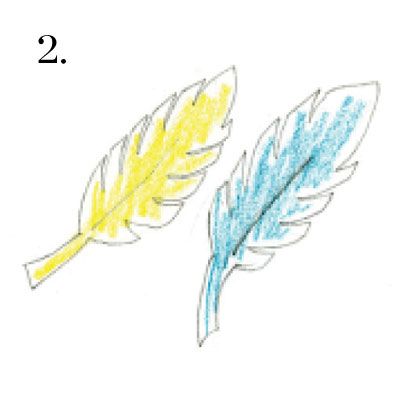 Feather, Leaf, Botany, Art, Artwork, Animal product, Natural material, Illustration, Painting, Drawing, 