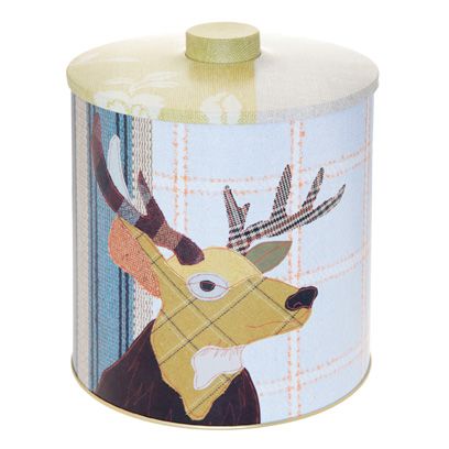 Teal, Deer, Paper product, Paper, Cylinder, Illustration, Creative arts, Natural material, Drawing, Symbol, 
